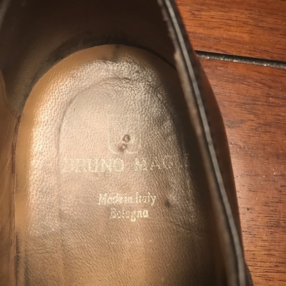 Men’s Bruno Magli black dress shoes